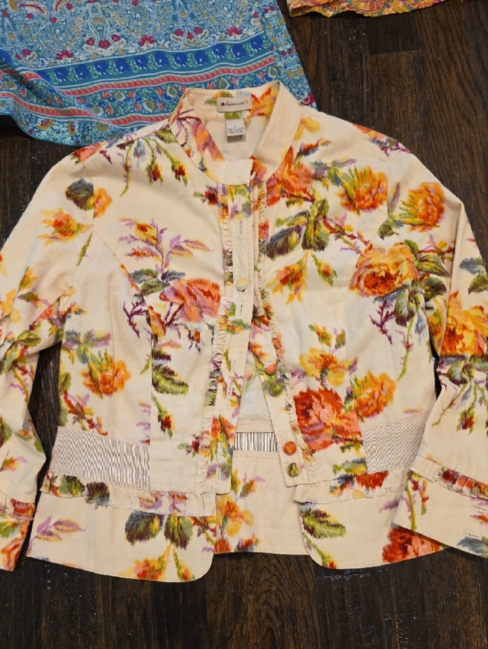 Mixed Patterned Women's Tank Tops And Blouses - Multi Color View 4